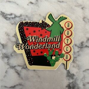Windmill Wonderland Sticker